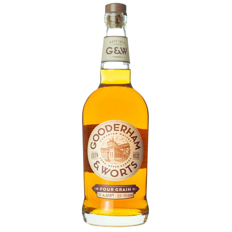 Gooderham & Worts Four Grain Canadian Whisky 750ML