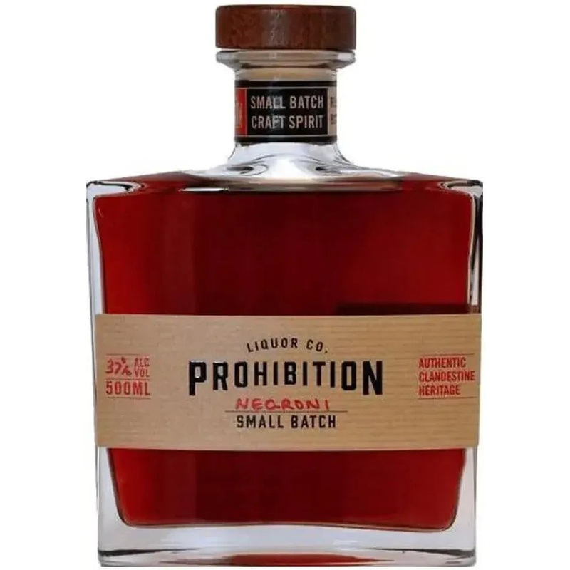 Prohibition Liquor Co. Bathtub Cut Negroni Gin 500ml