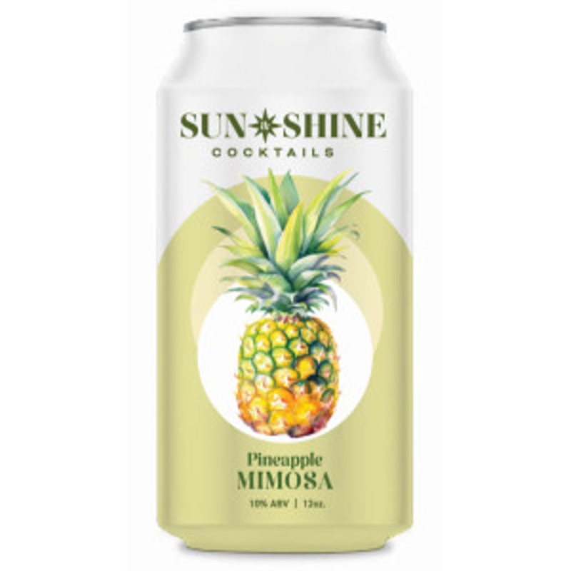 Sun & Shine Pineapple Mimosa 12oz 4 Pack Cans