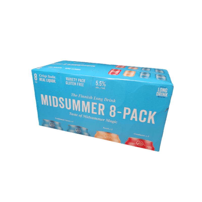 THE FINNISH LONG DRINK MIDSUMMER VARIETY 8PK