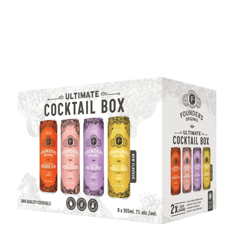 Founder’s Original Cocktail Box 8pk Can