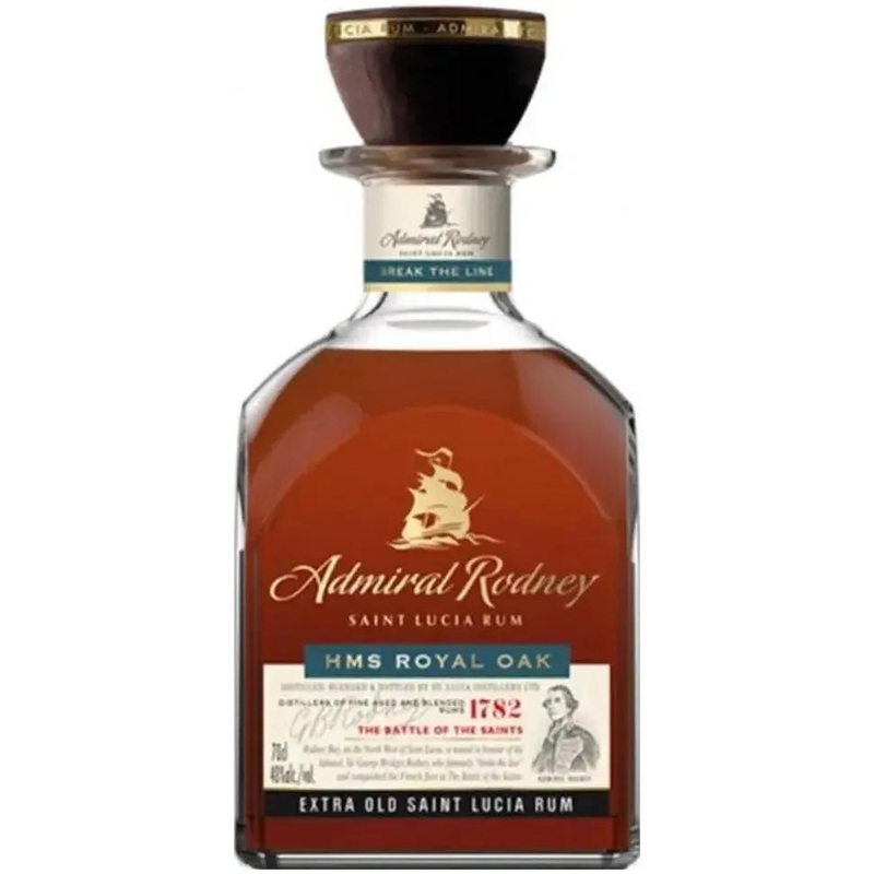 St Lucia Admiral Rodney Hms Royal Oak 700ml