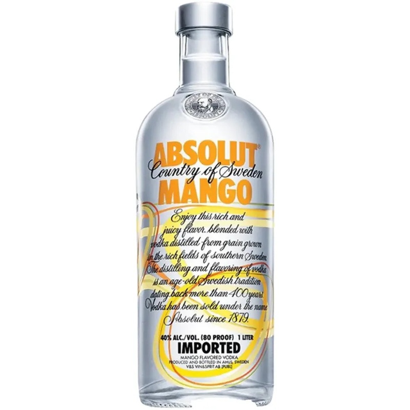 Absolut Mango Vodka 1L|Each