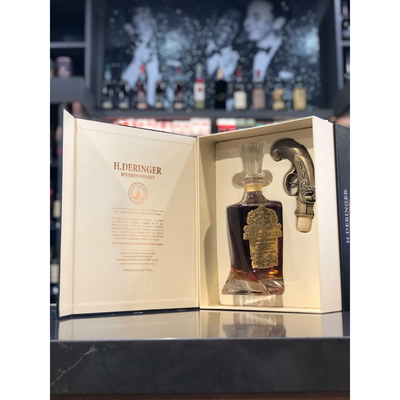 BF H.DERINGER BOURBON WHISKEY
