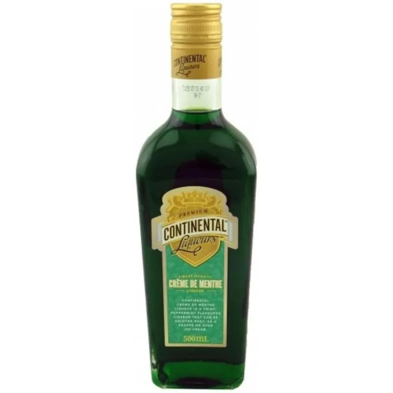 Continental Creme De Menthe Liqueur 500ml