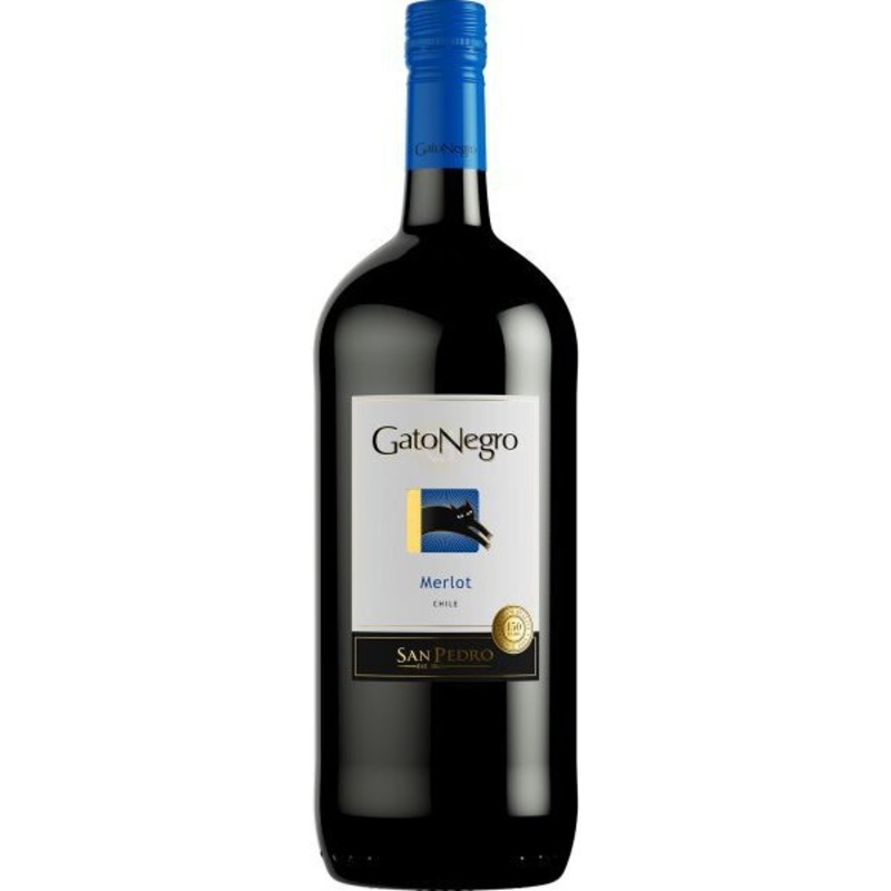 Gato Negro Merlot Chile Alc V|1.5L