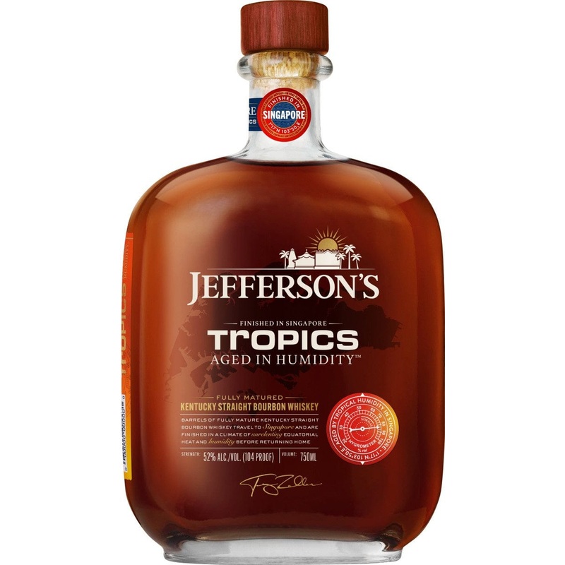 JEFFERSON’S RESERVE BOURBON TROPICS AGED IN HUMIDITY 750ML