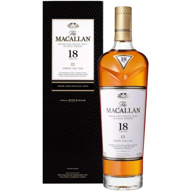 The Macallan 18 Year Old Sherry Cask – 2023 Release