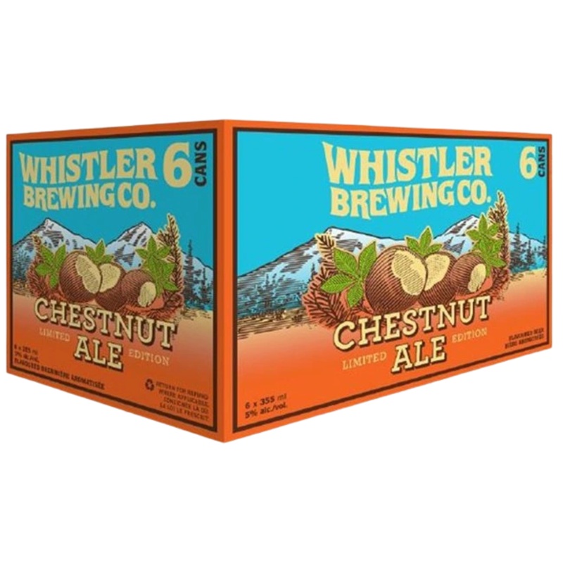 WHISTLER CHESTNUT ALE 355ML 6PK CAN @ Airdrie [1027806]