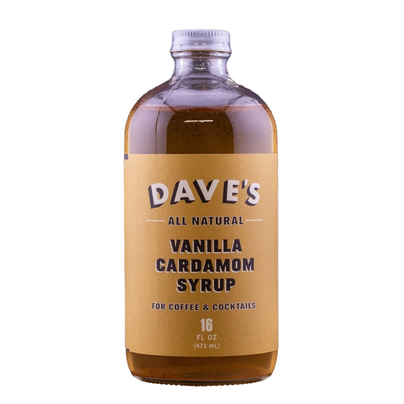 Dave’s Vanilla Cardamom Syrup 16oz
