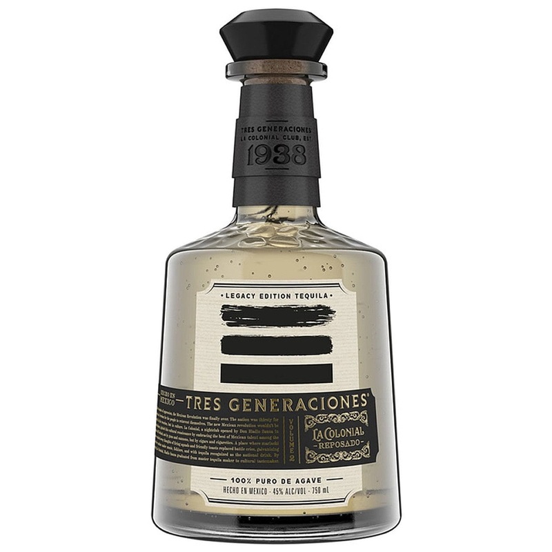 TRES GENERACIONES TEQUILA ‘LA COLONIAL’ REPOSADO 750ML