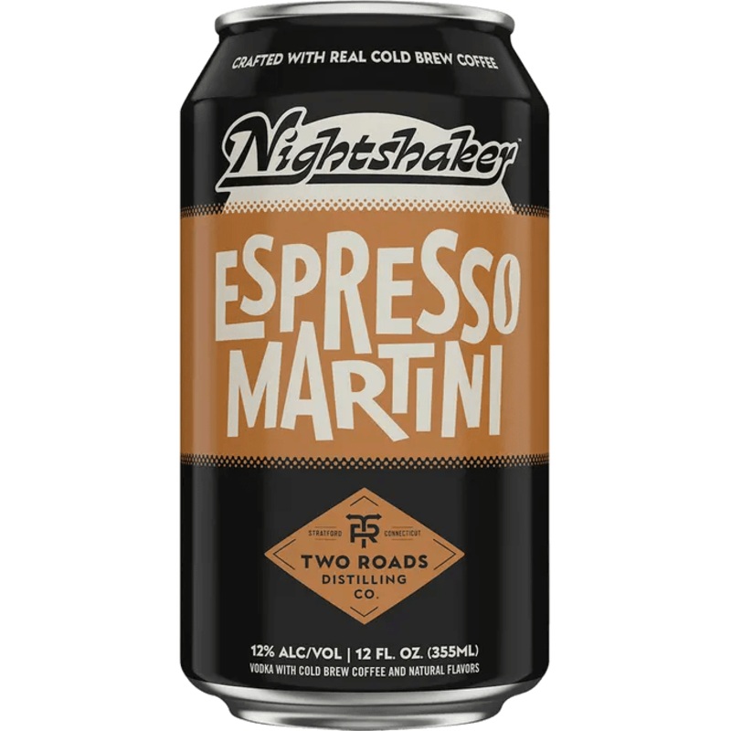 TWO ROADS NIGHTSHAKER ESPRESSO MARTINI 4PK