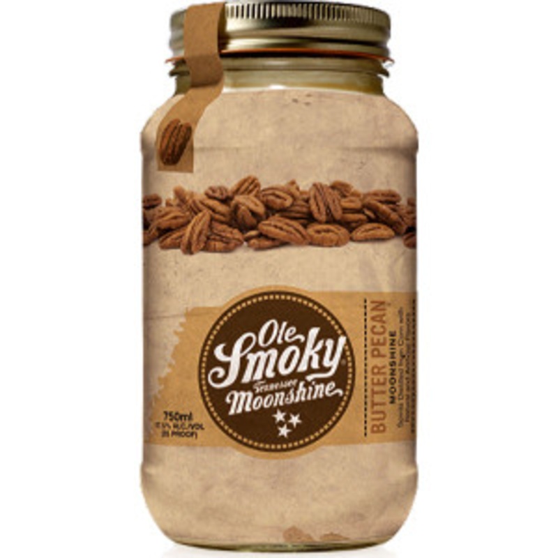 50ml Mini Ole Smoky Tennessee Butter Pecan Moonshine