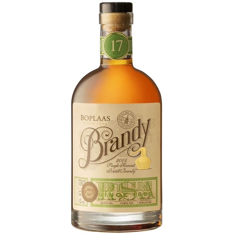 Boplaas 17 Year Old Potstill Brandy – 2005 Single Harvest