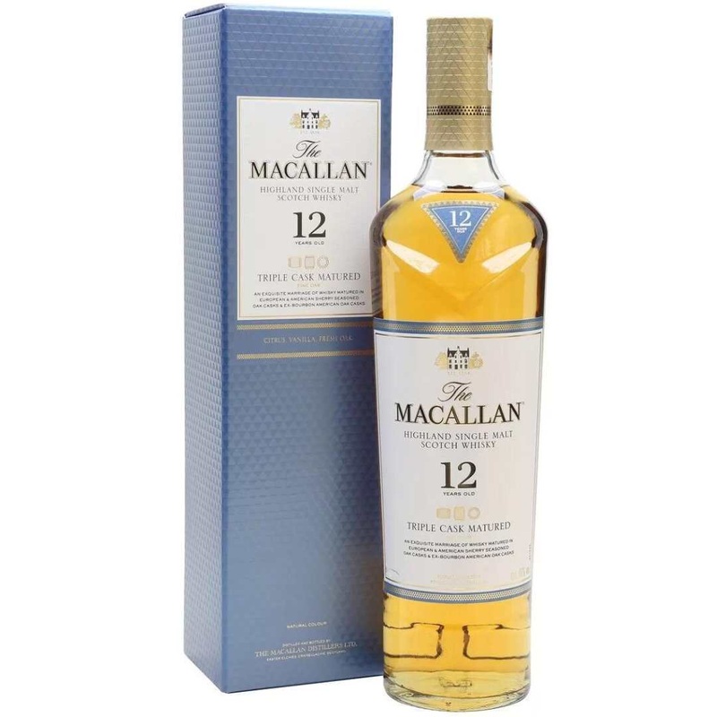 The Macallan 12 Year Old Triple Cask