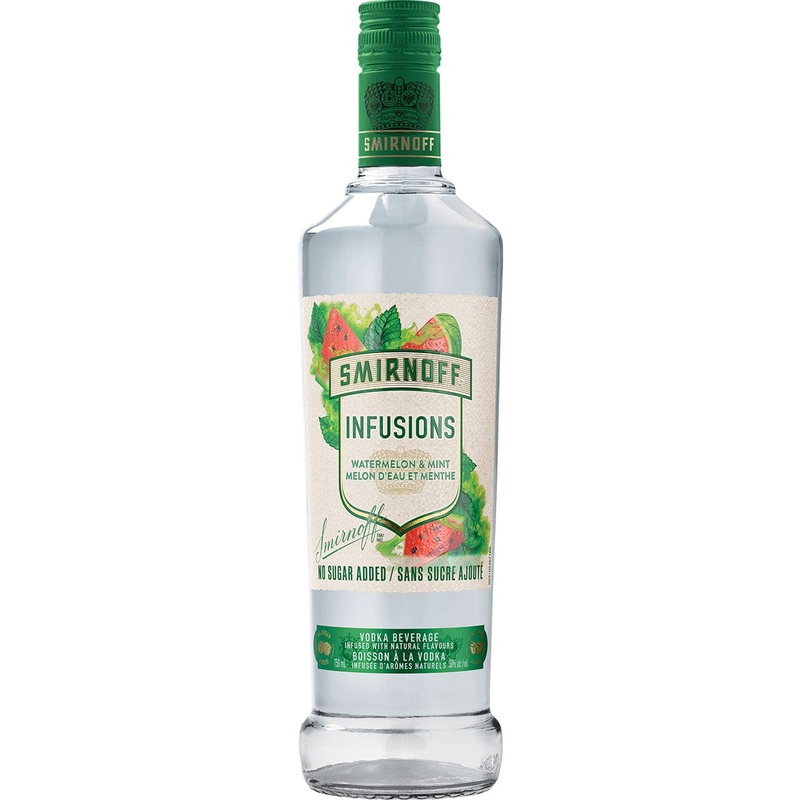 SMIRNOFF ZERO WATERMELON MINT 750ML