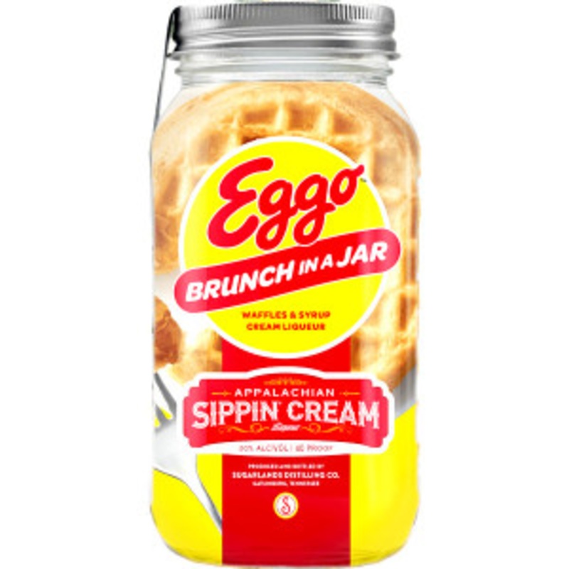 Sugarlands Eggo Brunch In A Jar Waffles & Syrup Appalachian Sippin’ Cream Liqueur 750ml