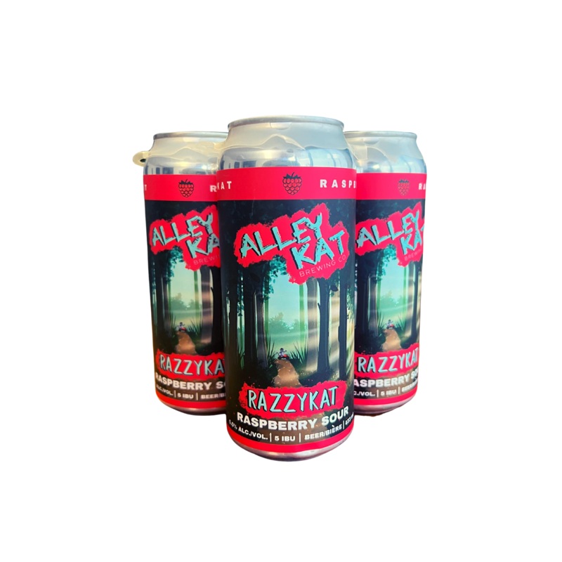 ALLEY KAT RAZZYKAT RASPBERRY SOUR 473ML 4PK CAN @ Airdrie [1046338]