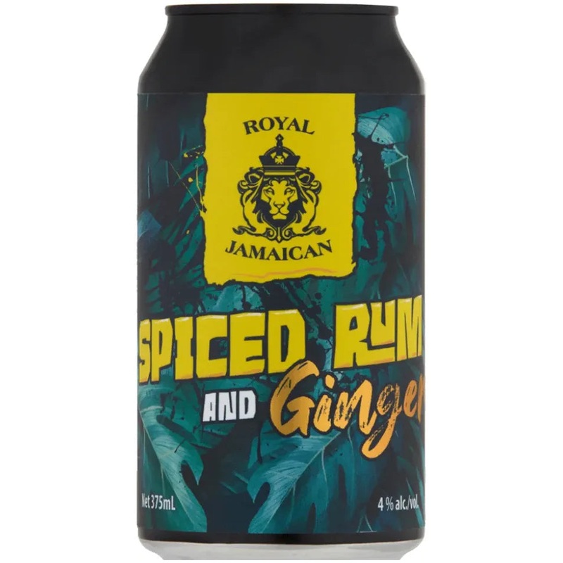 Royal Jamaican Rum & Ginger 375ml