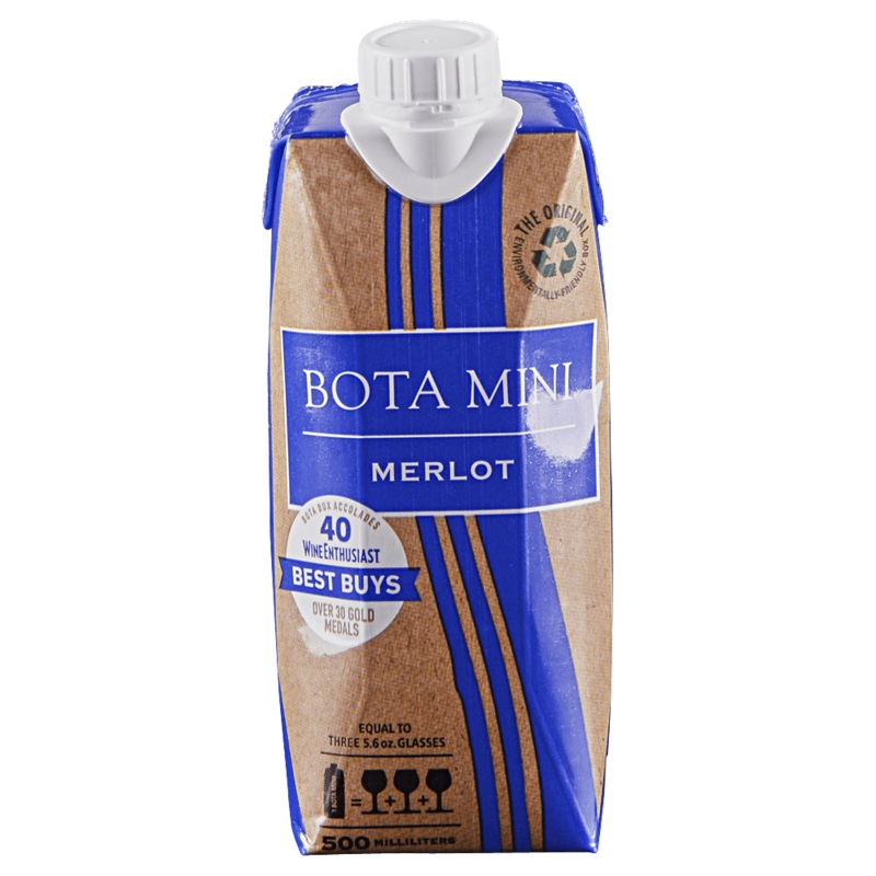 BOTA MINI MERLOT 500ML