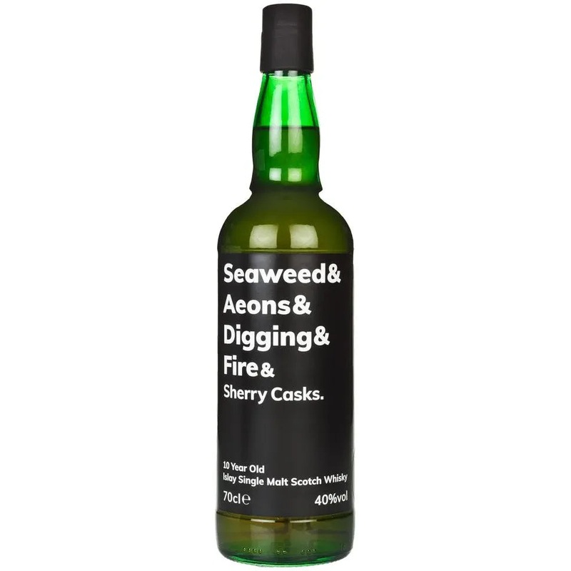 Seaweed & Aeons & Digging & Fire & Sherry Casks 10 Year Old Single Malt Scotch Whisky 700ml
