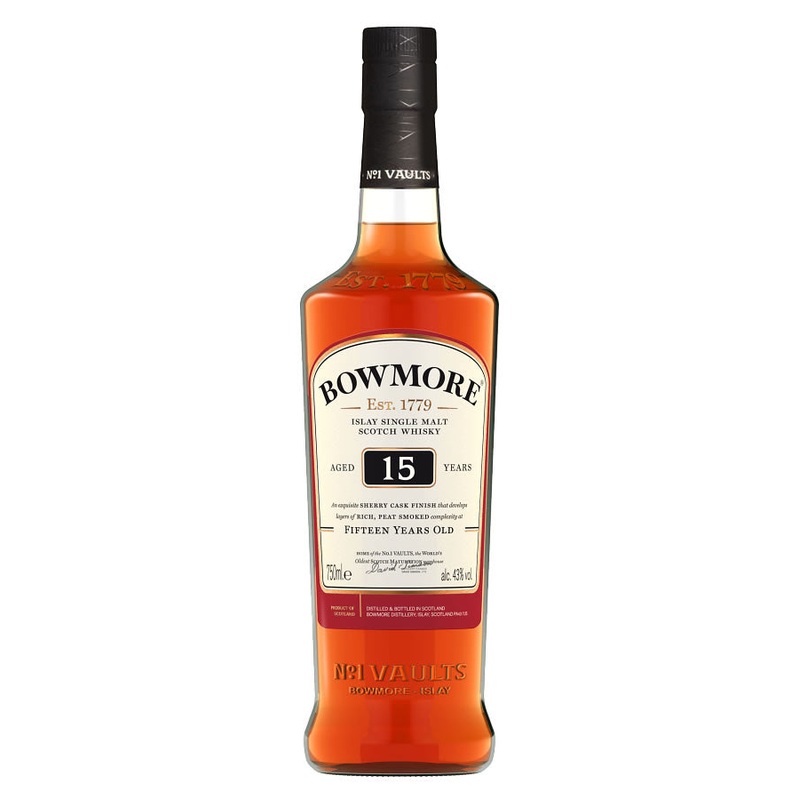Bowmore 15 Year Darkest Sherry 750ML