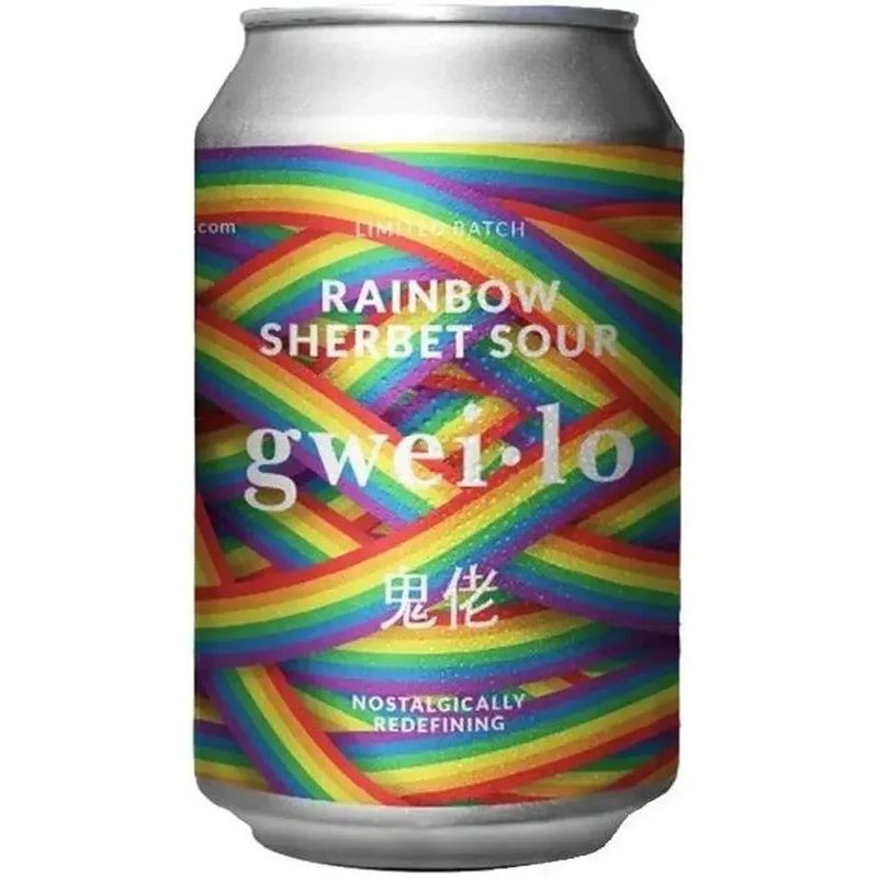 Gweilo Rainbow Sherbet Sour 375ml