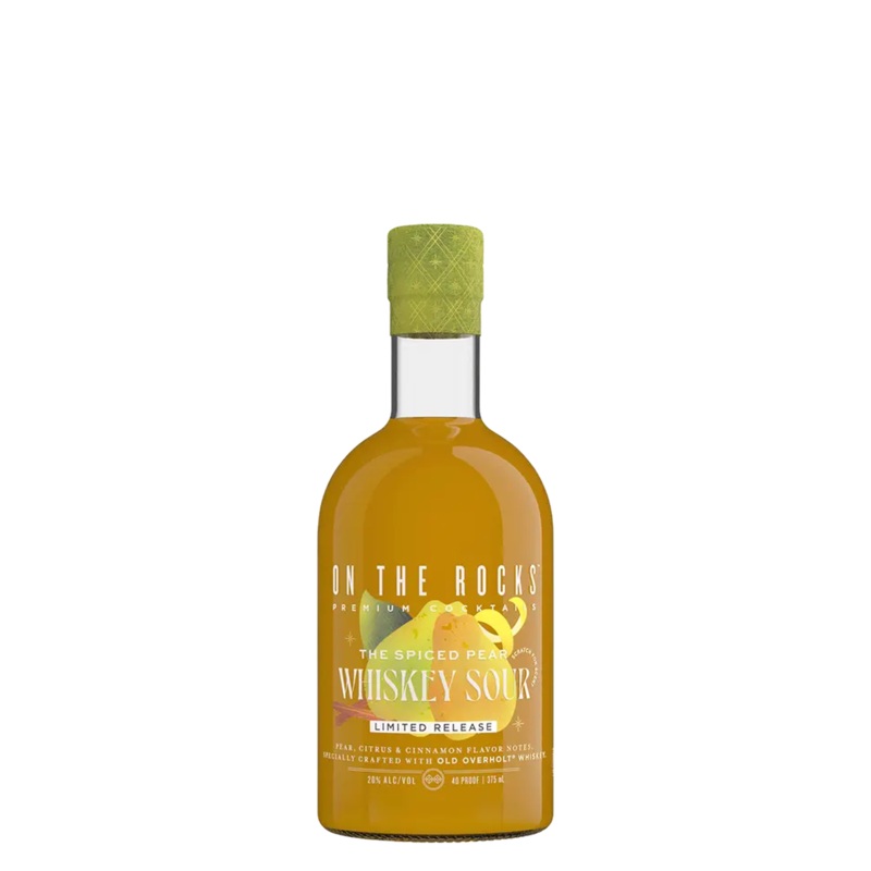 On The Rocks Spiced Pear Whiskey Sour