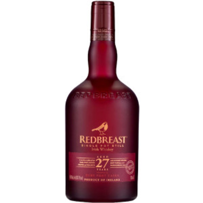 Redbreast 27 Year Old Ruby Port Cask Irish Whiskey 750ml