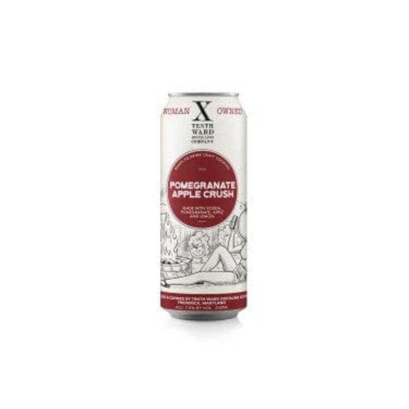 TENTH WARD POMEGRATE APPLE CRUSH 4PK