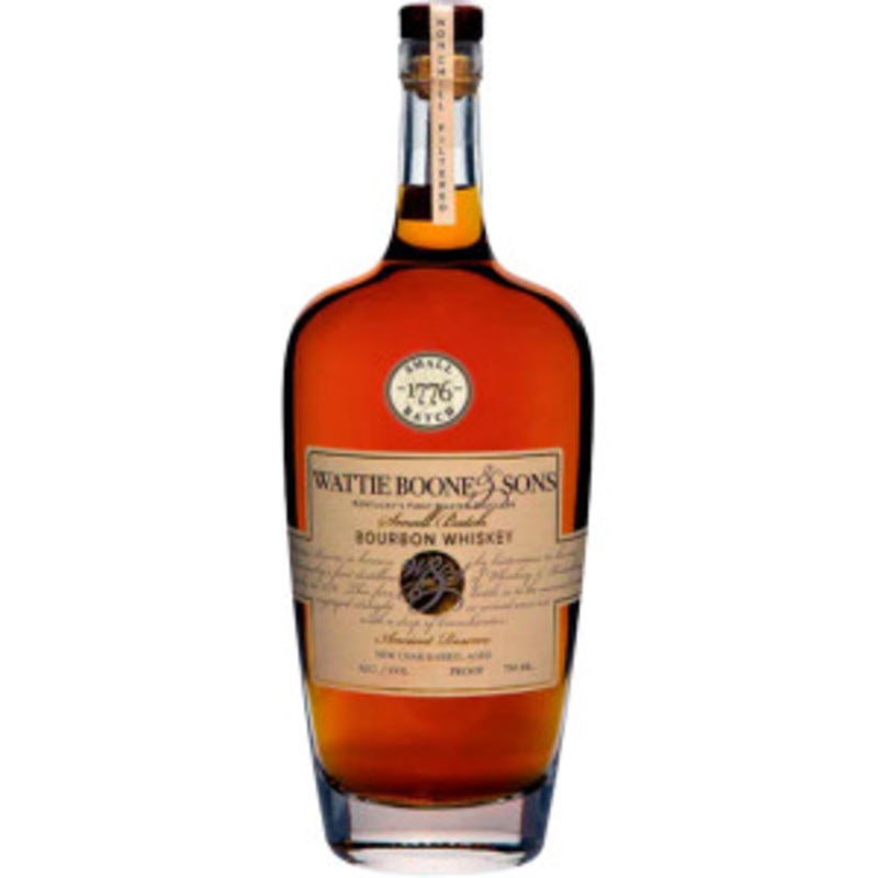 Wattie Boone & Sons 1776 Small Batch Kentucky Bourbon Whiskey 750ml