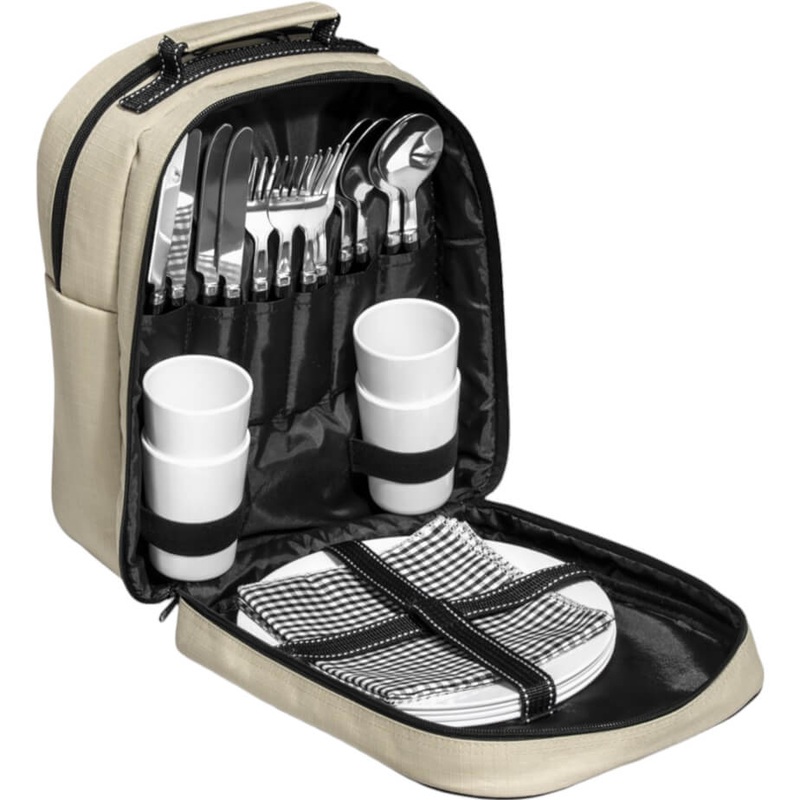 4-Person Picnic Backpack Cooler