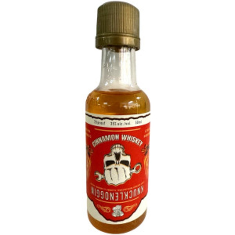50ml Mini Knucklenoggin Cinnamon Whiskey