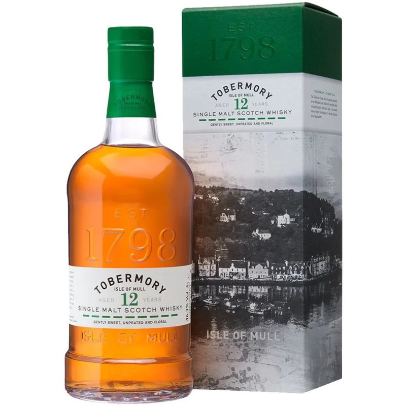 Tobermory 12 Year Old Single Malt Scotch Whisky
