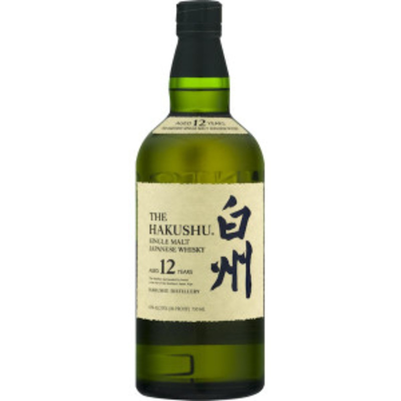 Suntory The Hakushu 12 Year Old Single Malt Whisky 750ml