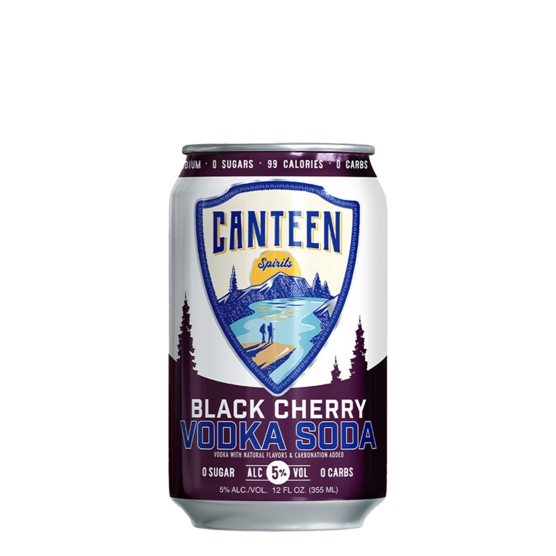 Canteen Black Cherry 4Pk
