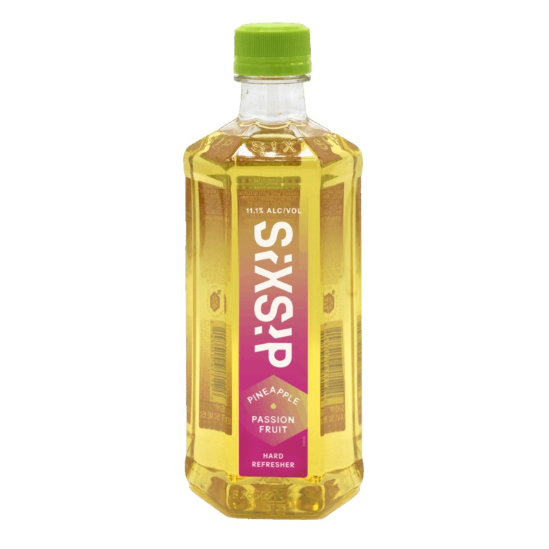 SIXSIP PINEAPPLE PASSIONFRUIT 500ML C/O