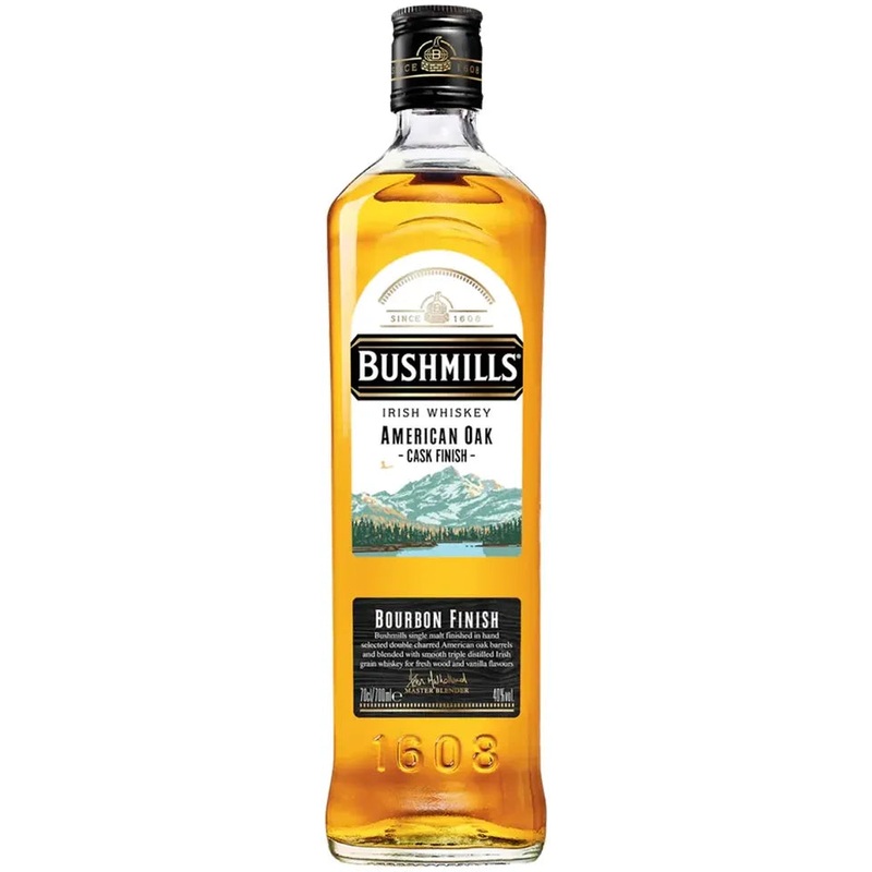 Bushmills American Oak Cask Finish Irish Whiskey 700ml