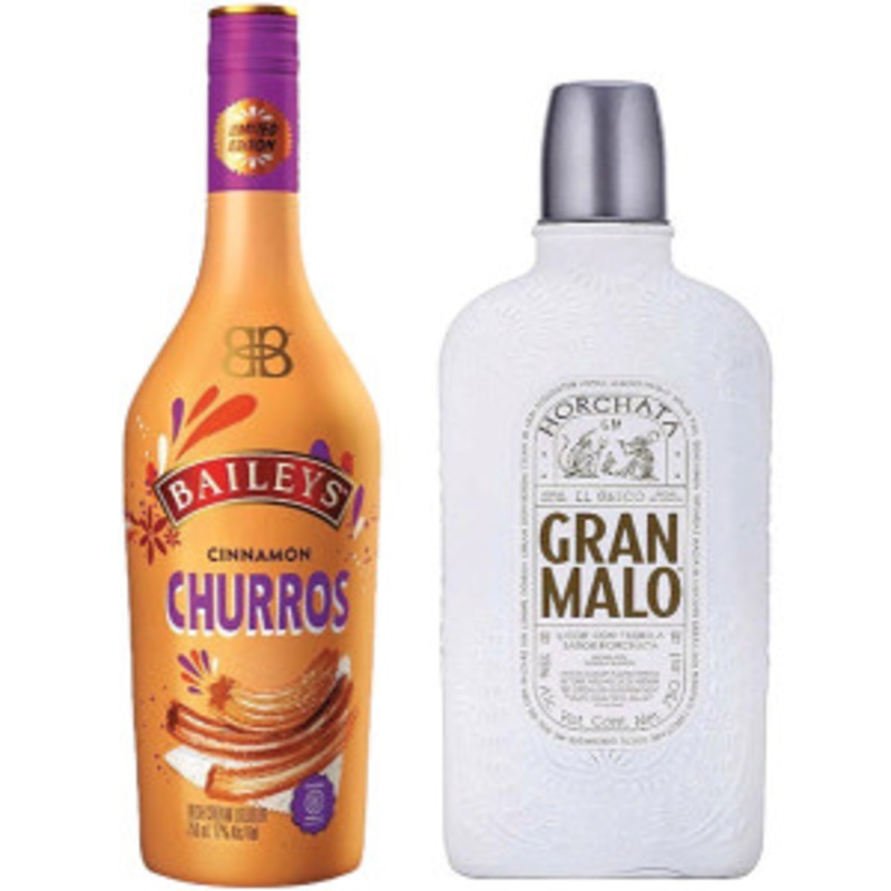 Sweet Cinnamon Delight 2-Bottle Bundle – Baileys Churros & Gran Malo Horchata Tequila Cream