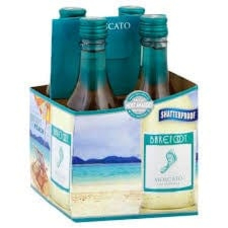 BAREFOOT MOSCATO 4PK C/O