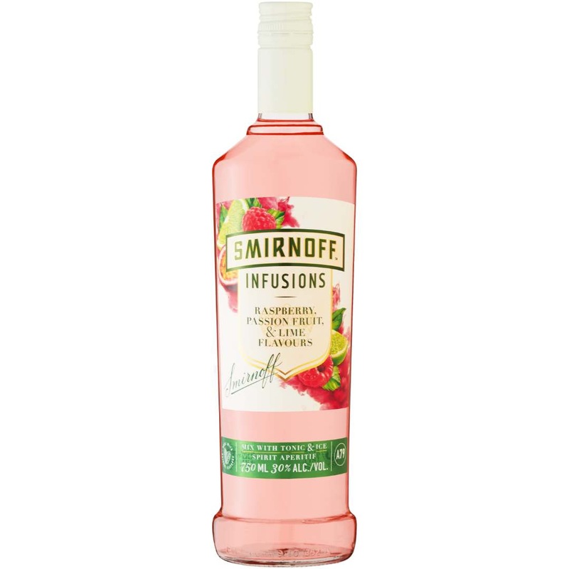 Smirnoff Infusions Rasberry, Passion Fruit & Lime