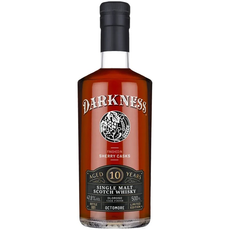 Darkness Octomore 10 Year Oloroso Single Malt Scotch Whisky 500ml