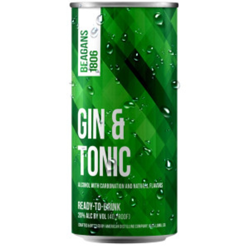 Beagans 1806 Gin & Tonic Ready To Drink Cocktail 200ml 4-Pack