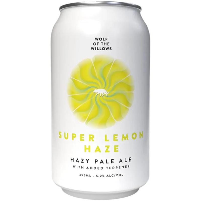 Wolf Of The Willows Super Lemon Haze Terpene Hazy Pale Ale 355ml