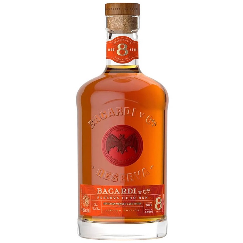 Bacardi Ocho 8 Year Sevillian Orange 750ML