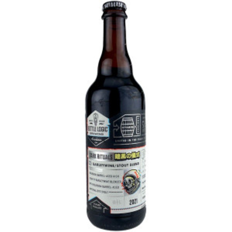 Bottle Logic Dark Rituals Barleywine Stout Blend 2021 500ml
