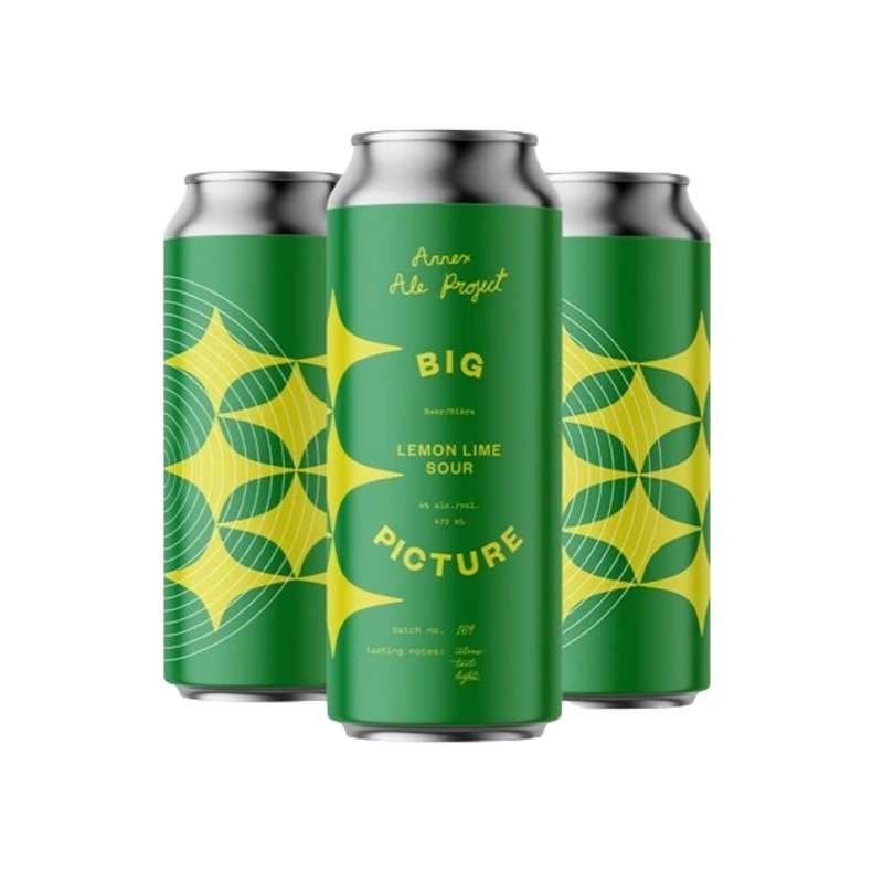 ANNEX BIG PICTURE LEMON LIME SOUR 473ML 4PK CAN @ Red Deer [1051882]