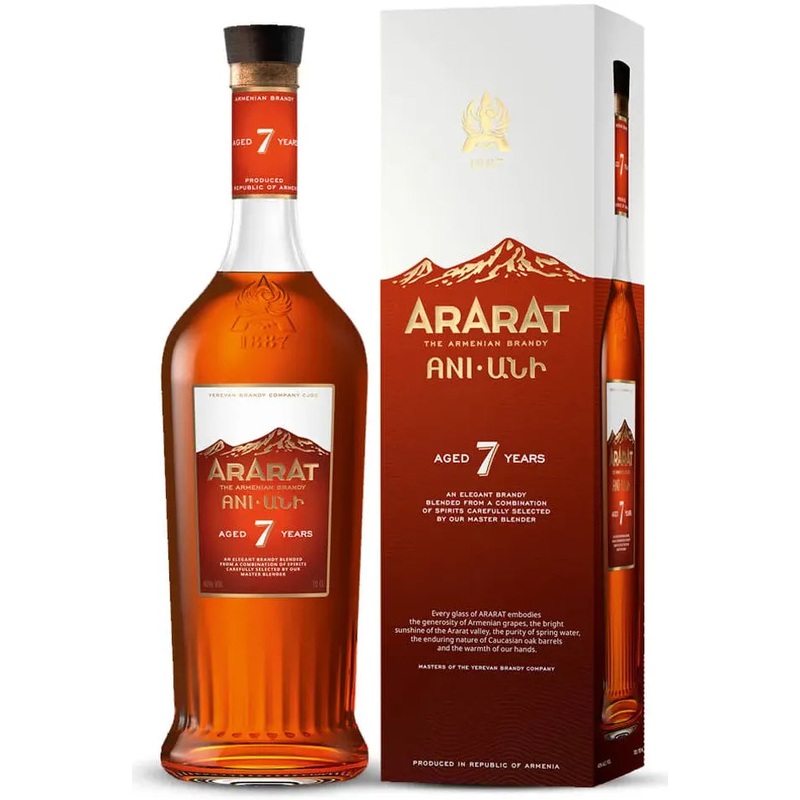 Ararat Ani Urt 7 Year Old Brandy 700ml