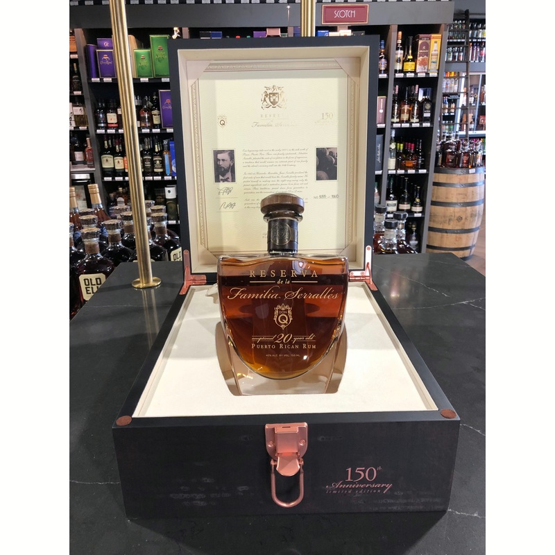 Don W | Reserva de la Familia Serralles | Aged 20 Years | 150th Anniversary Limited Edition