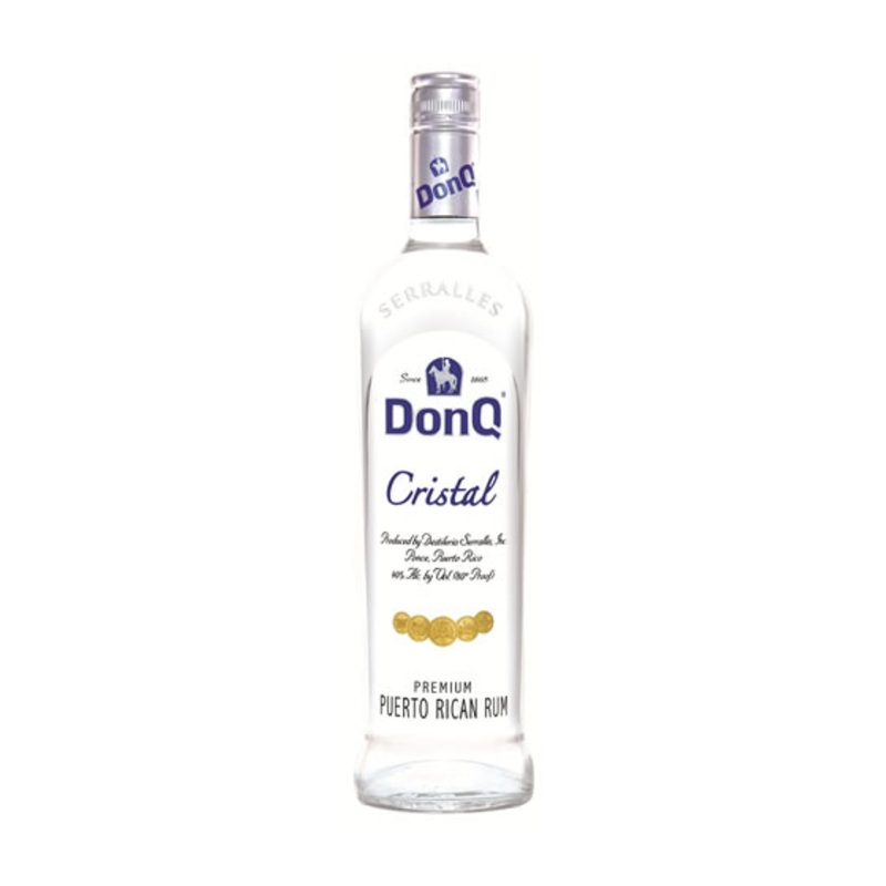DonQ Cristal Rum 750ML